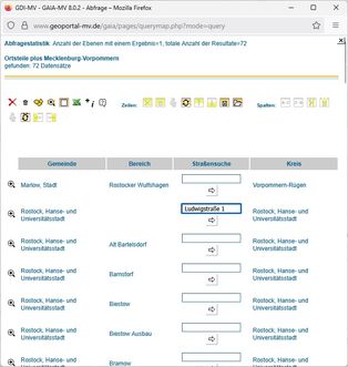Guide to the standard land value map for Mecklenburg-Vorpommern - Step 2