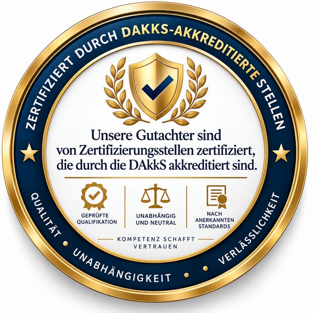 Personenzertifizierung nach DIN EN ISO/IEC 17024 (DAkkS)