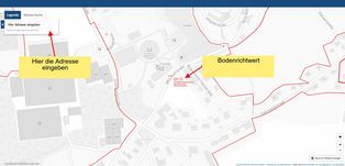 Anleitung zur Bodenrichtwertkarte Bayern - Schritt 1